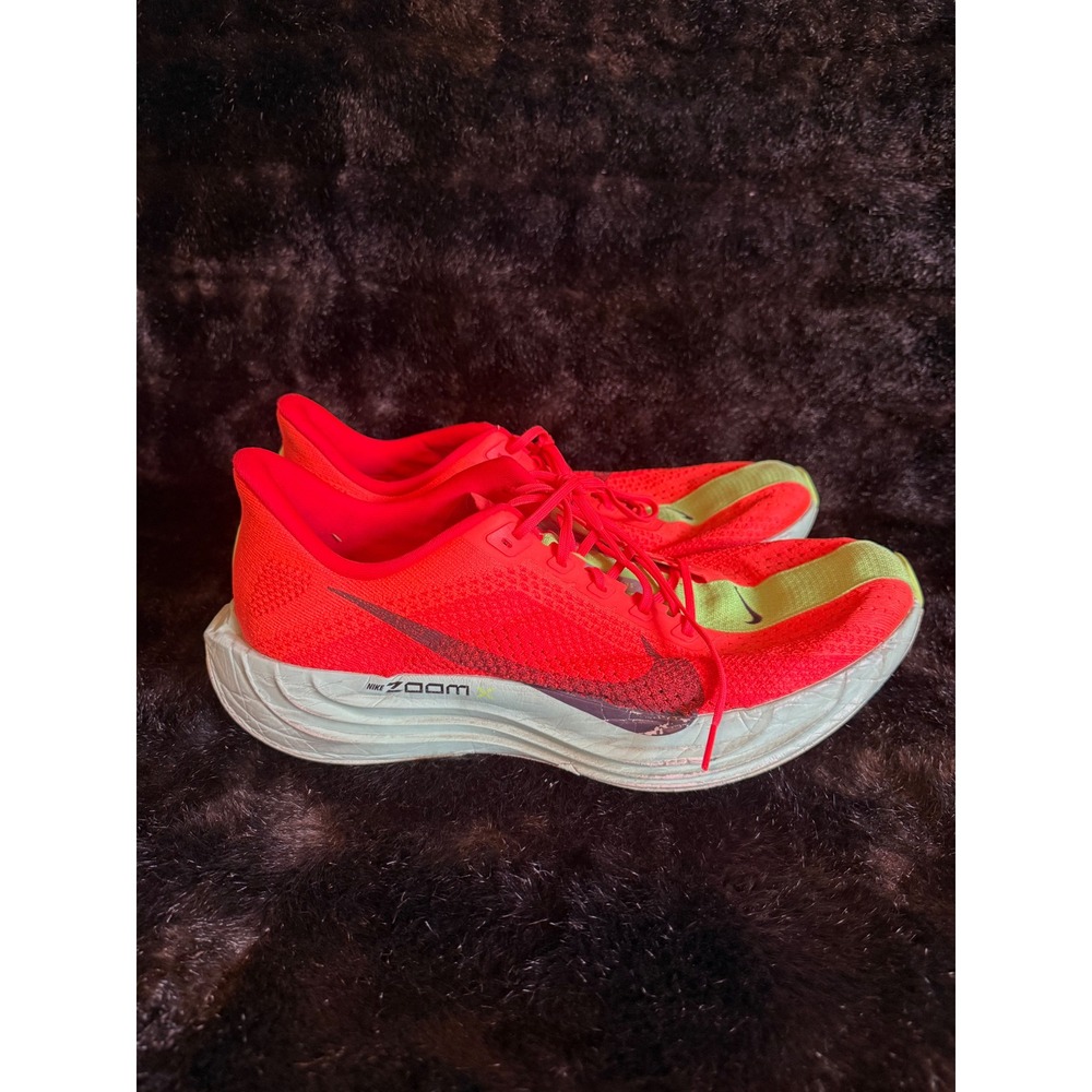 NIKE • ZoomX Pegasus Plus "Bright Crimson" orange athletic shoes 13